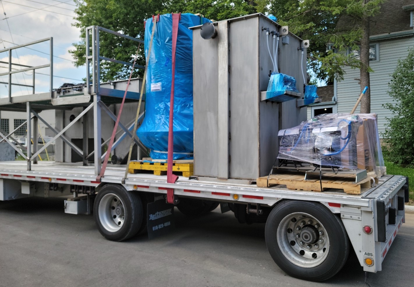 APPLICATION Provide a Chemical Addition System (CAS) for pH adjustment and an Oil Water